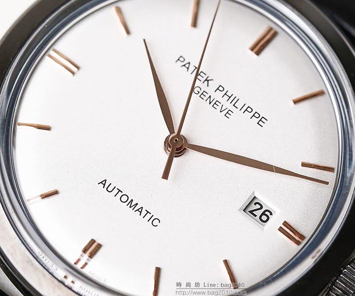 百達翡麗PATEK PHILPPE LS精品 2019春夏季新款 簡約時尚 9015全自動機芯 經典黑 超薄 高檔男士腕表  wssb5192